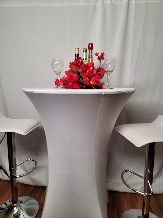 cocktail table set up TABLE
