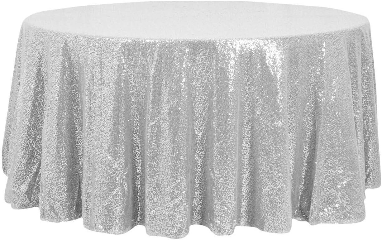 Sequin Round Tablecloths (120")