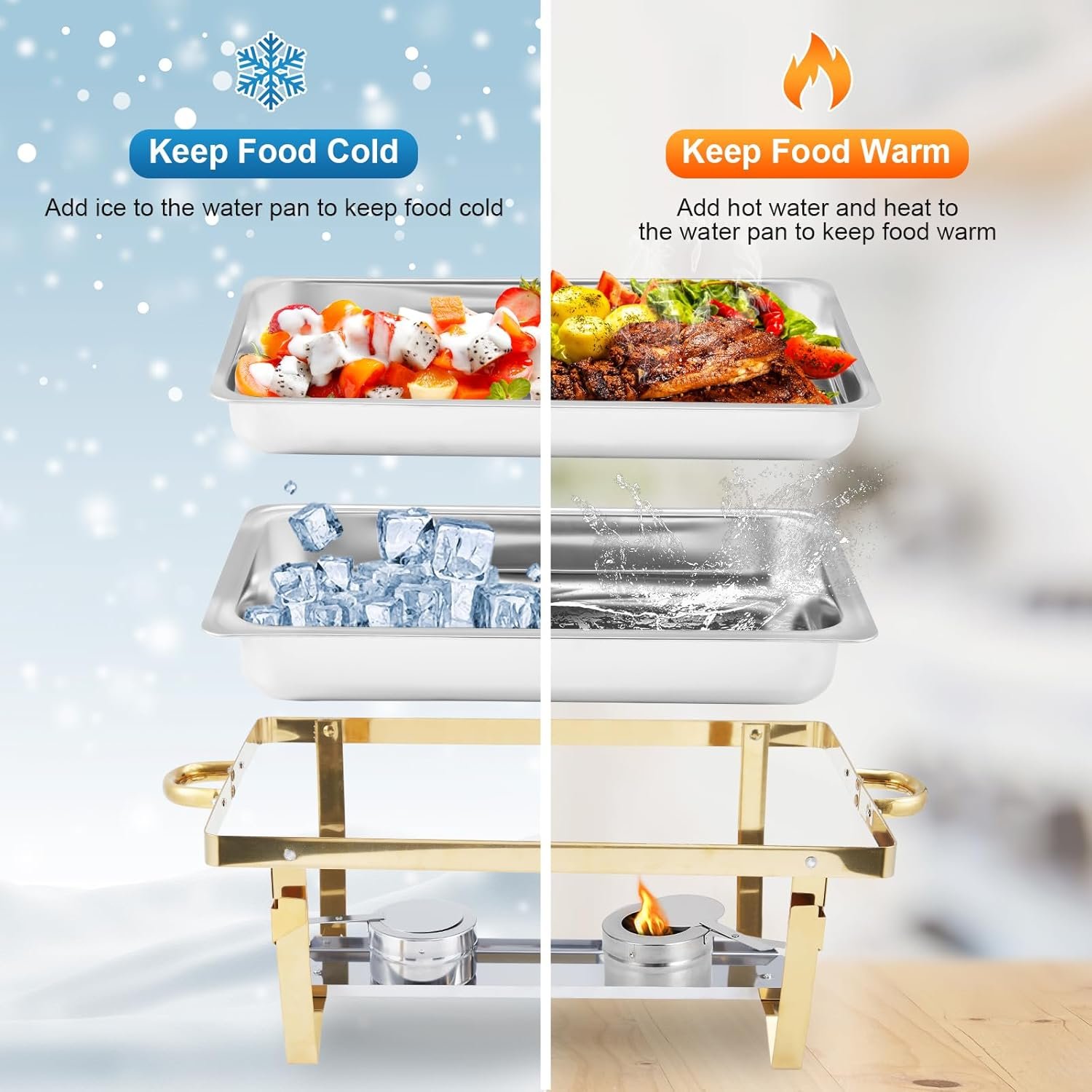 Chafing Dishes for Buffet Set - Image 6